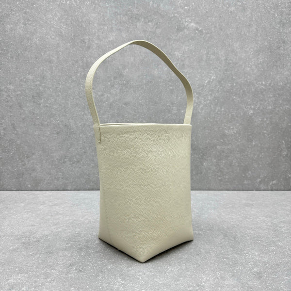 The Row 2025 N/S Park Tote Bag 34cm White Calfskin