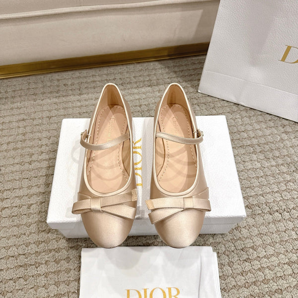 CD Lovely-D Raso Nero Ballerina Nude Sheepskin 502332