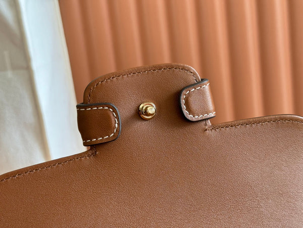 Gucci Horsebit 1995 Bag Brown Calfskin