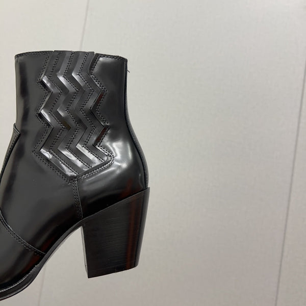 HM Vegas Ankle Boot 75mm Black Cowhide 952370