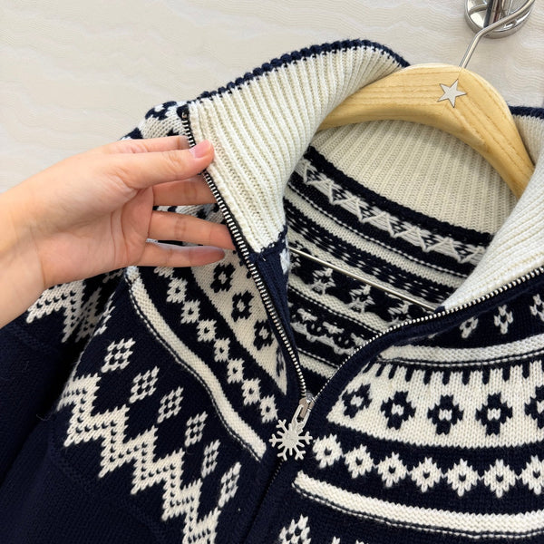 CD 2026 Cardigan Wool Cashmere Knit 435693