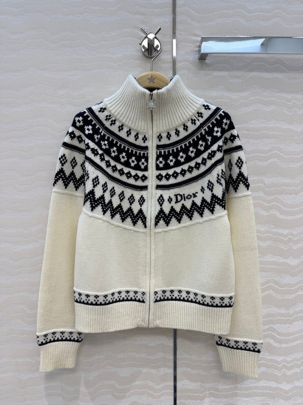 CD 2026 Cardigan Wool Cashmere Knit 435693