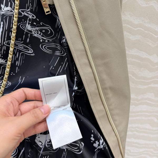 CC 2026 Parka Khaki Cotton Gabardine 435596
