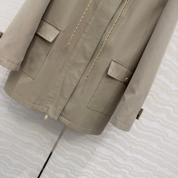CC 2026 Parka Khaki Cotton Gabardine 435596