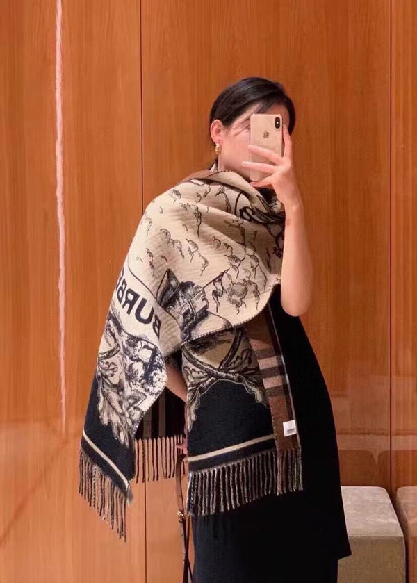 BBR Masterpiece 210CM Dark Beige Black Cashmere 293288