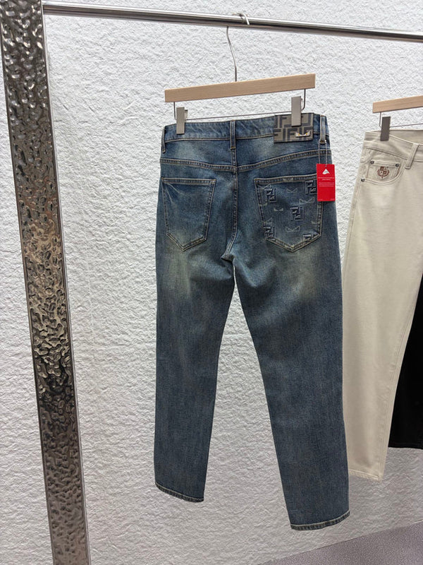FF 2026 Men's Jeans Blue Denim 738152