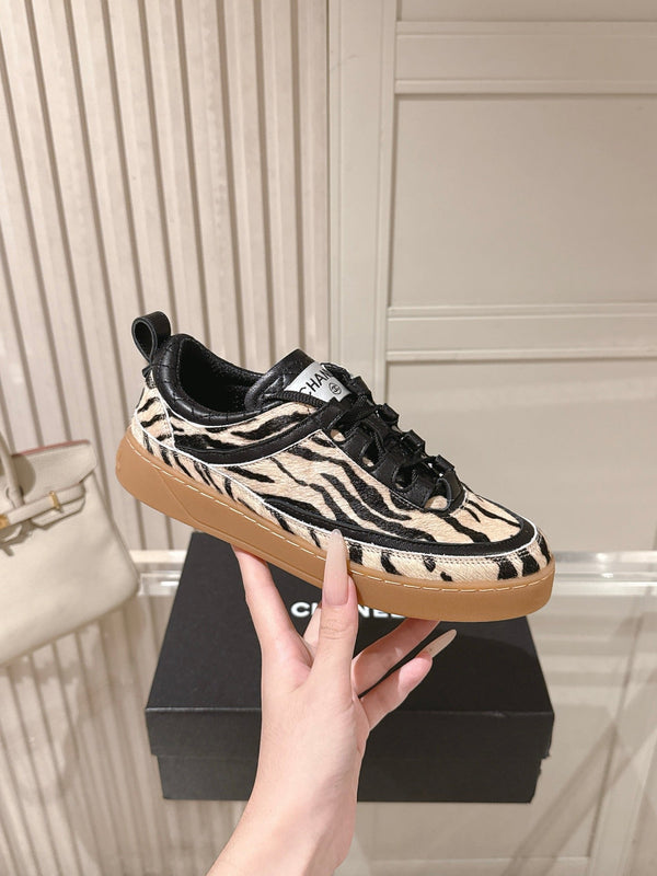 CC 26s Casual Sneakers Zebra Print Horsehair 103718