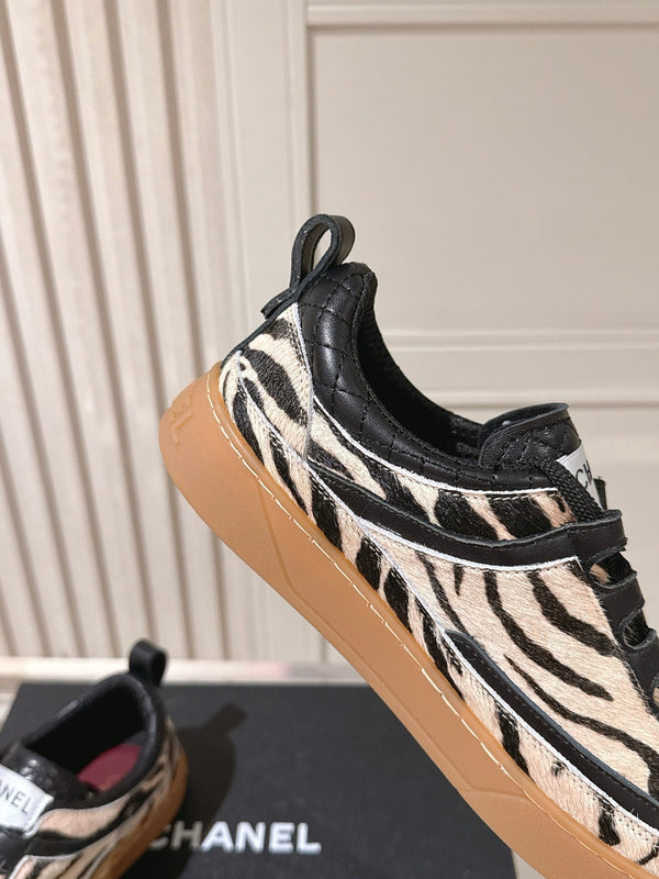 CC 26s Casual Sneakers Zebra Print Horsehair 103718