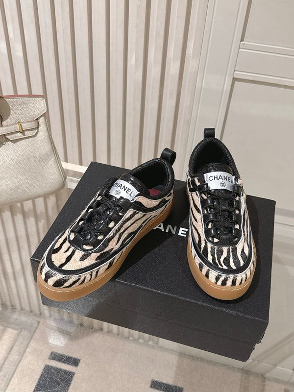 CC 26s Casual Sneakers Zebra Print Horsehair 103718