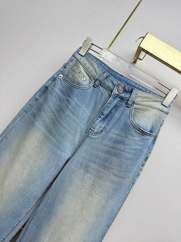 Dior 2026 Straight Leg Jean Blue Cotton 396793