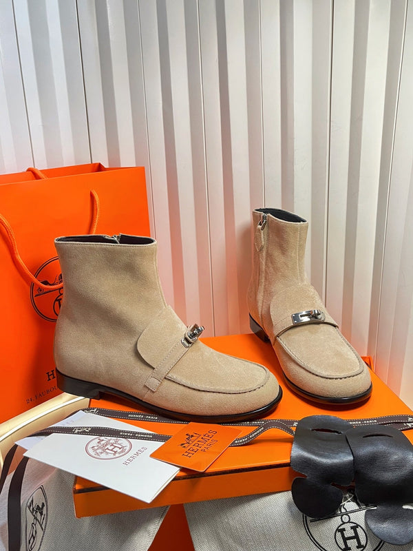 HM 25s Kelsy Ankle Boot Khahi Suede 548462