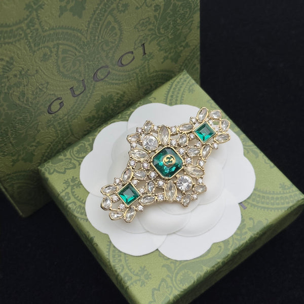 Gucci Brooch Gold 184036