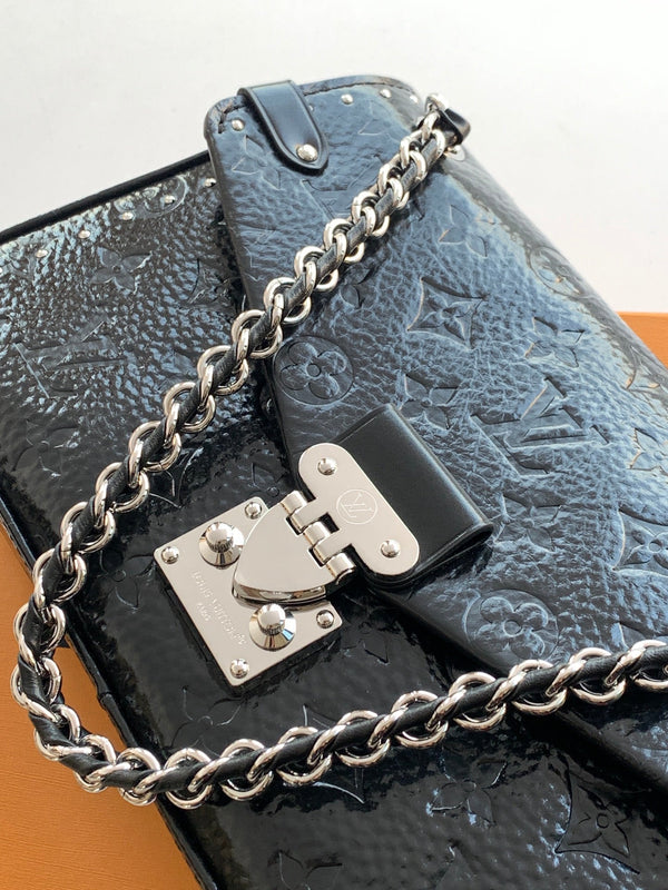 LV M28137 Trunkie Black Calfskin