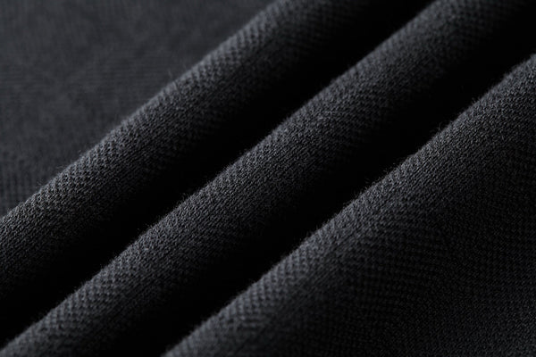 LV Double Sided Logo T-Shirt Black Cotton
