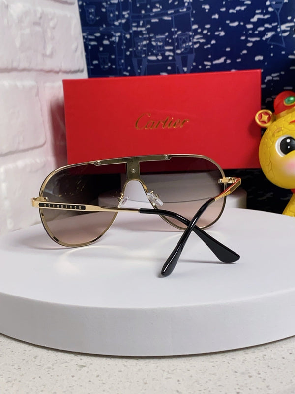 SIGNATURE AVIATOR FRAME SUNGLASSES 563238 IN METAL
