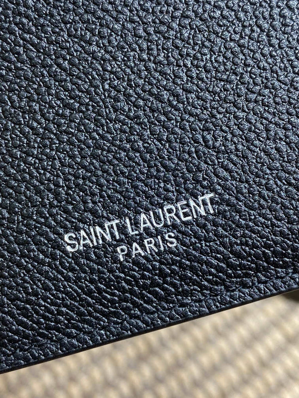 YSL Zip Card Case Cowhide