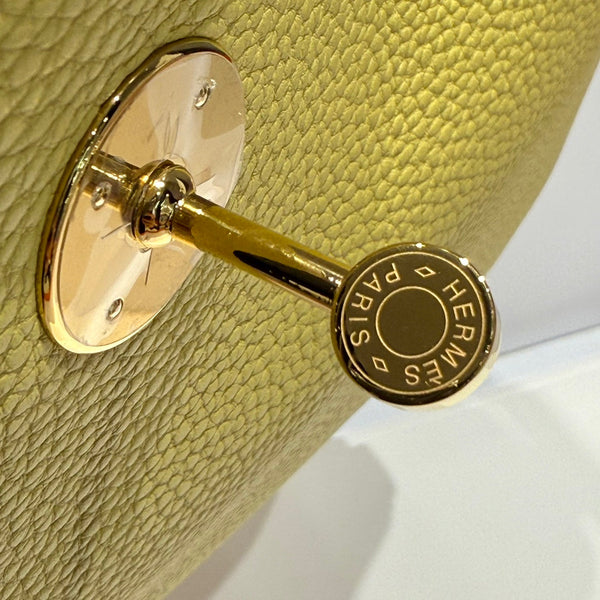 HM Lindy 30 Yellow Calf Leather 237636