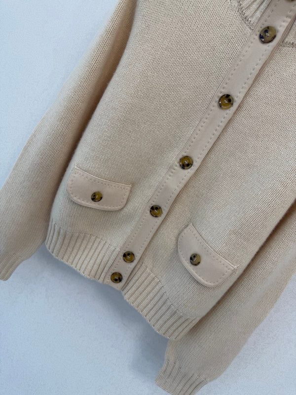 LP 26s Rose Island Cardigan Cashmere Suede 451003