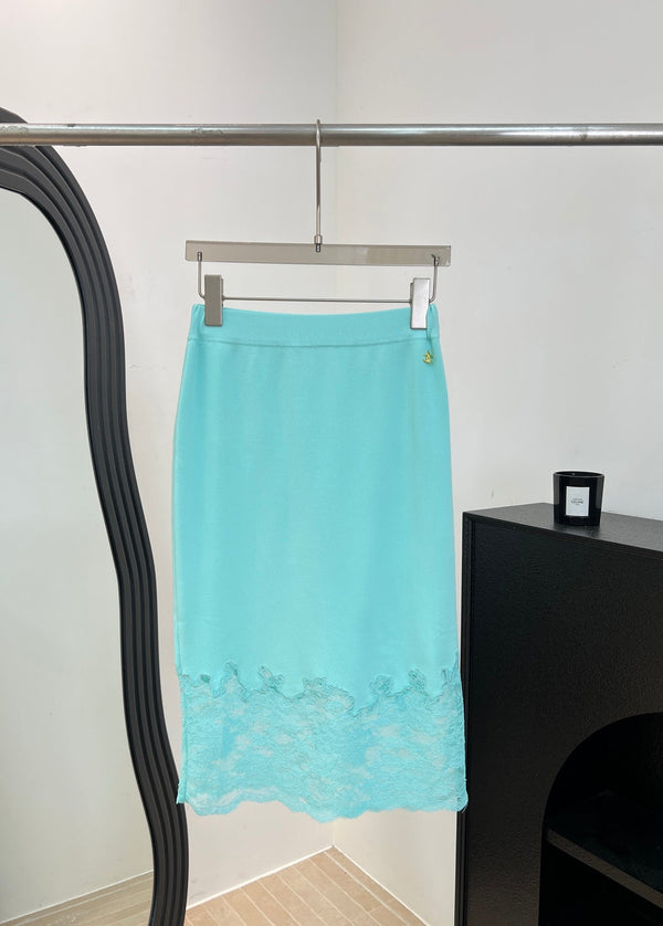 CC 26s Lace Hem Midi Skirt 1313