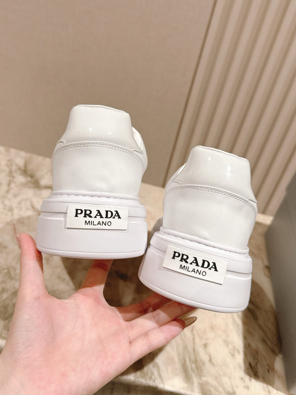 PRA 25s Low-Top Sneakers White Leather & Fabric 449696