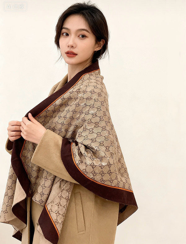 GG Classic 135CM Beige Brown Cashmere 287697