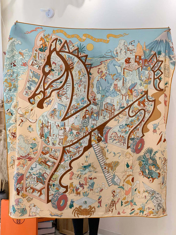 HM Equestrian Academy 140 CM Yellow Cashmere and Silk 293270