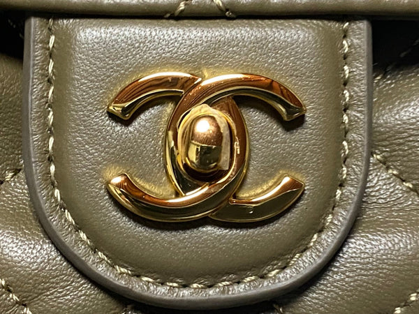 CC 2026 Pouch With Leather Strap 25cm Calfskin