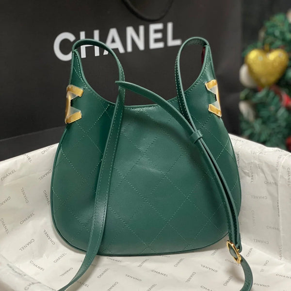 CC 2026 Hobo Bag 23CM Lambskin Leather
