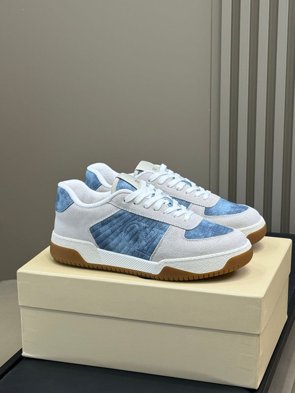 VT 2025 Sneaker Blue White Suede Calfskin 548582