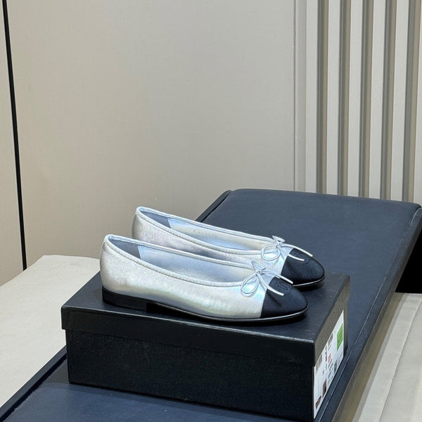 CC 26s Bow Ballet Flats Leather 150303