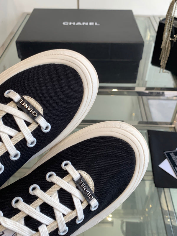 CC Sneaker Black Canvas 203261