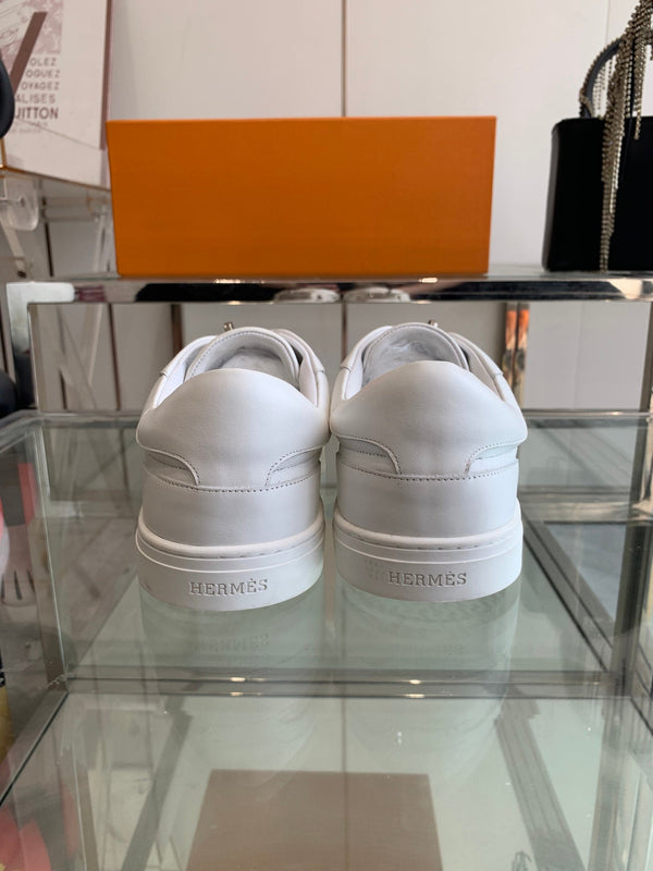HM Day Sneaker White Silver Calfskin 291880