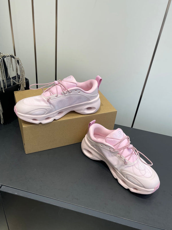 Loewe x On Cloudsolo Sneakers Pink Polyester and Mesh 533486