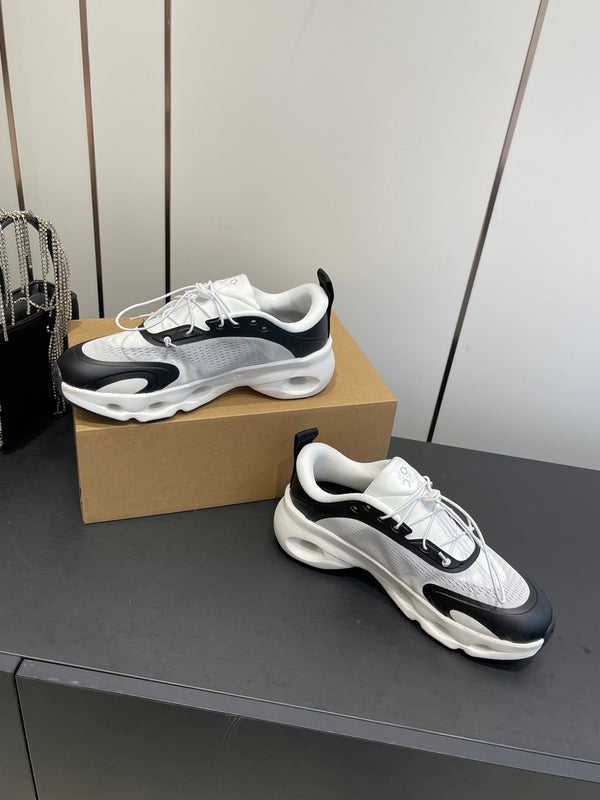 Loewe x On Cloudsolo Sneakers Black White Polyester and Mesh 533492
