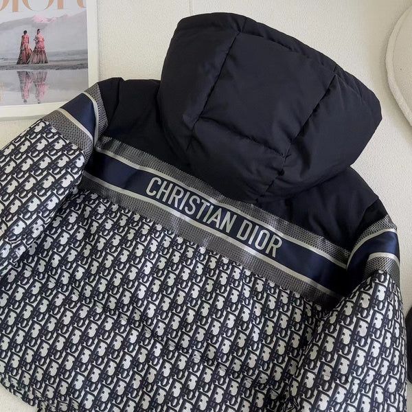 CD 25 Jacket Blue White Black Down Polyester 319275