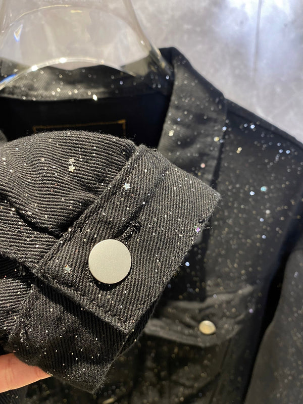 LV BLACK DENIM JACKET 239583