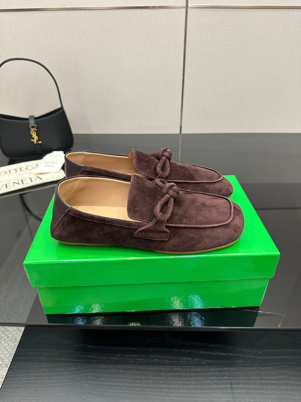 BV Daddy Loafer Brown Suede 427637