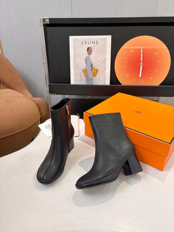 HM 26s Destin Ankle Boots 6.5cm Leather 146296