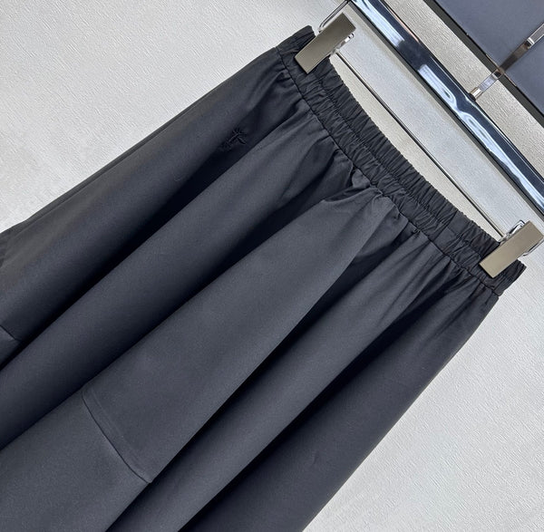 CD 26s Asymmetrical Skirt Black Polyester 363936