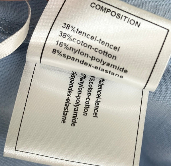 CC 2026 Straight-Leg Trousers Blue Tencel Cotton 366977