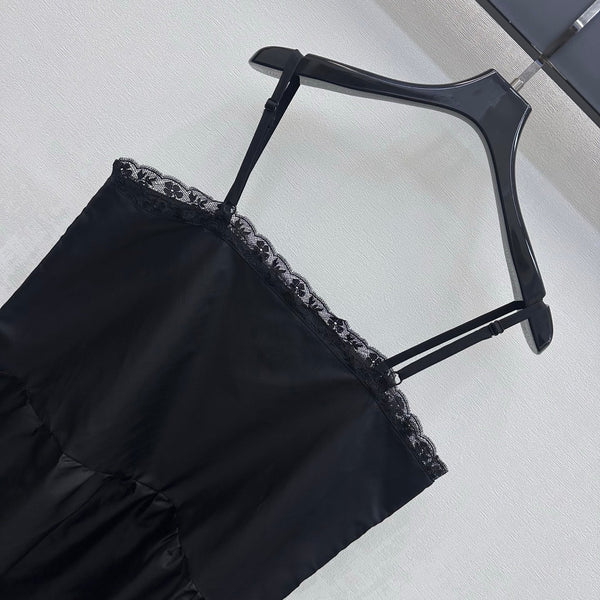 Pra 26s Slip Dress Black Polyester 396601