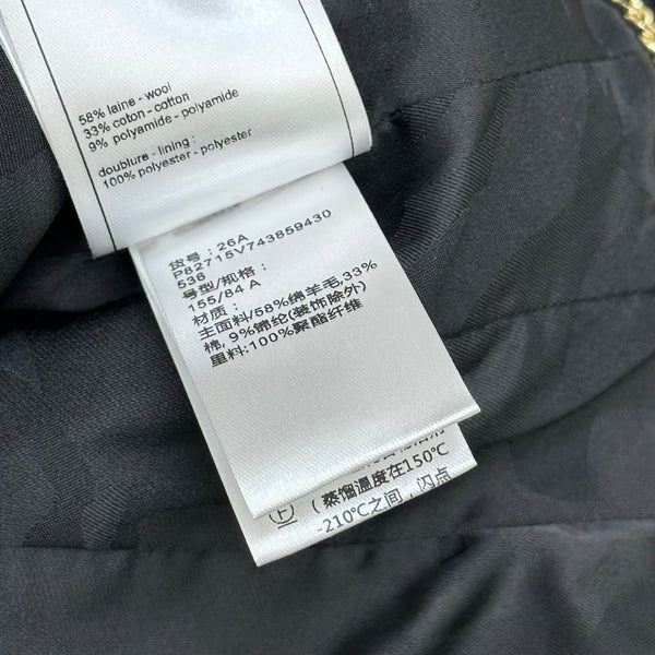CC 26s Jacket White Black Green Tweed 407415