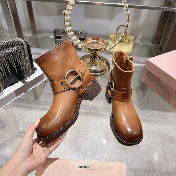 Miu Miu 2026 Siena Boots Calfskin 999617
