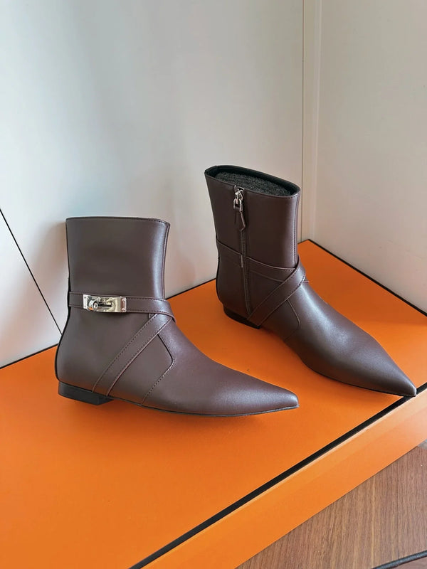 HM 26s Nice Ankle Boots Suede Leather 150729
