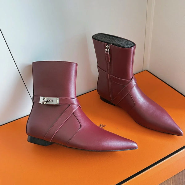 HM 26s Nice Ankle Boots Suede Leather 150729