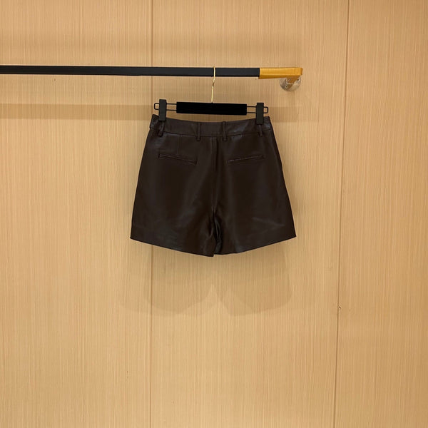 Gucci Short Brown Chocolate Leather 276994