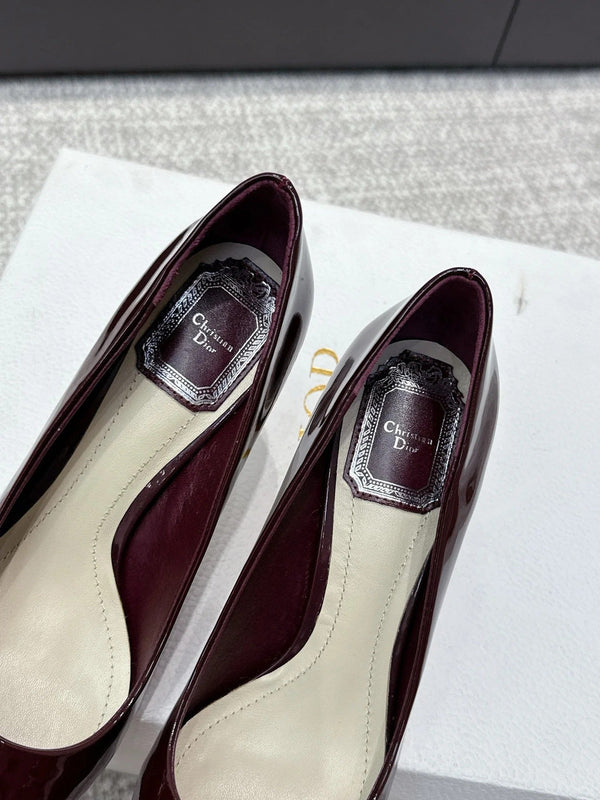 CD 26s High Heels Pump 85 Black Patent Leather 661472
