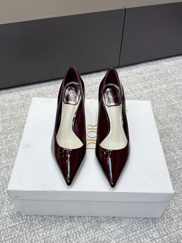 CD 26s High Heels Pump 85 Black Patent Leather 661472
