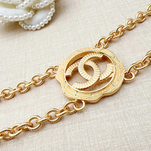 CC 2026 Gold-Plated Chain Belt 201240