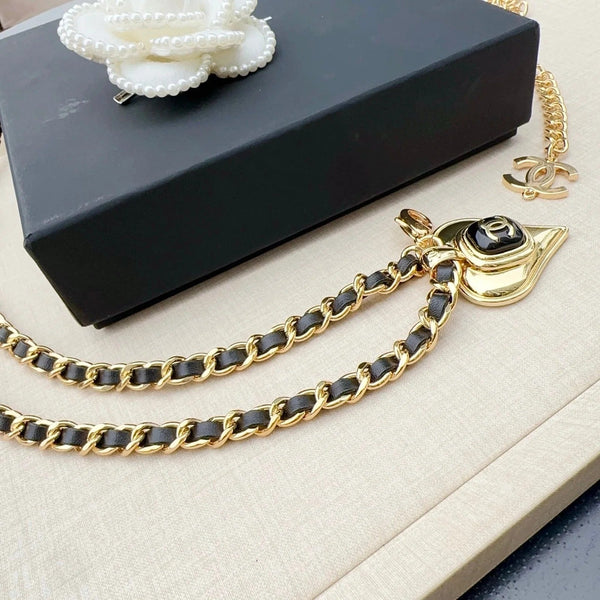 CC 2026 Heart Charm Chain Belt 201304